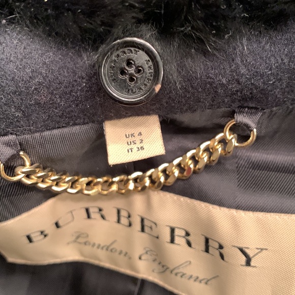 Burberry Wool & Cashmere Coat new - Picture 9 of 10
